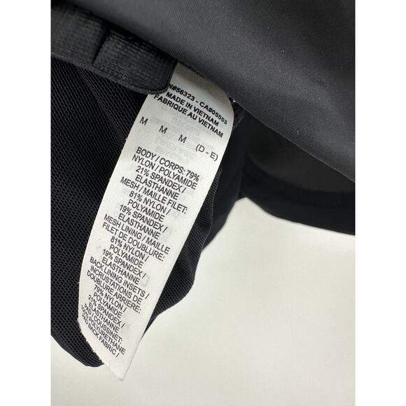 Nike Black Cutout Adjustable Strap Activewear Sports Bra Women's Size Medium M - Picture 7 of 9